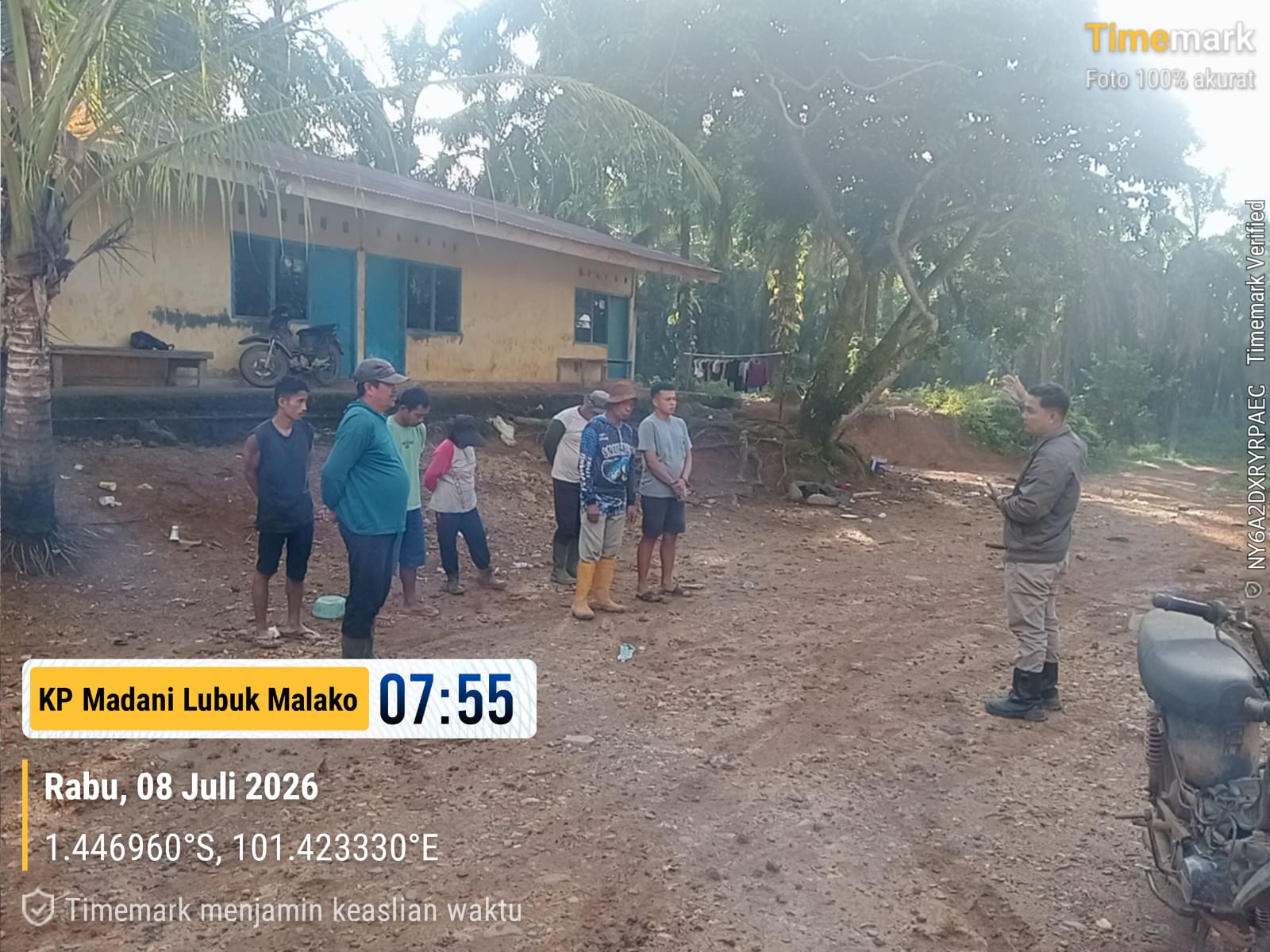 Koperasi Produsen Madani Lubuk Malako Laksanakan Apel Pagi dan Pengiriman Perdana TBS Trip I Bulan Juli 2026