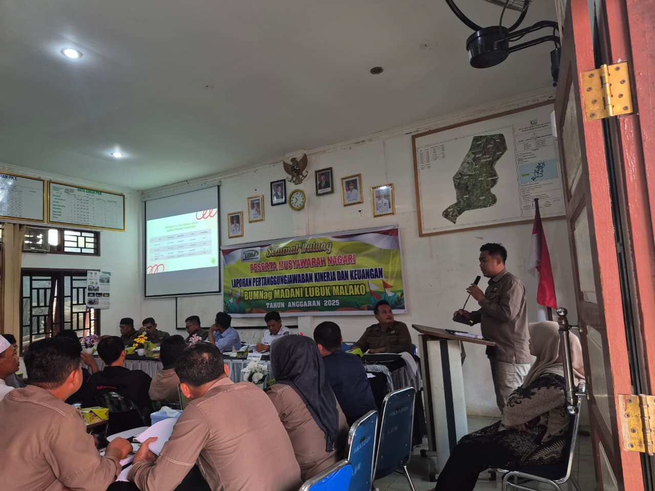 Musnag Lubuk Malako Bahas Laporan Pertanggungjawaban (LPJ) Kinerja dan Keuangan Tahun 2025